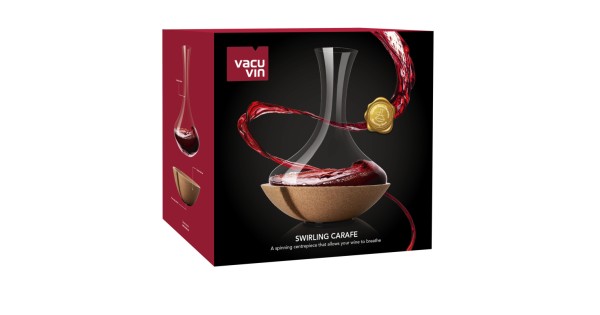 Coffret de la carafe Swirling Vacu Vin