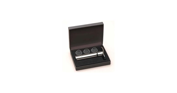 Coffret ouvert de la pompe à vin WA-137 Le Creuset