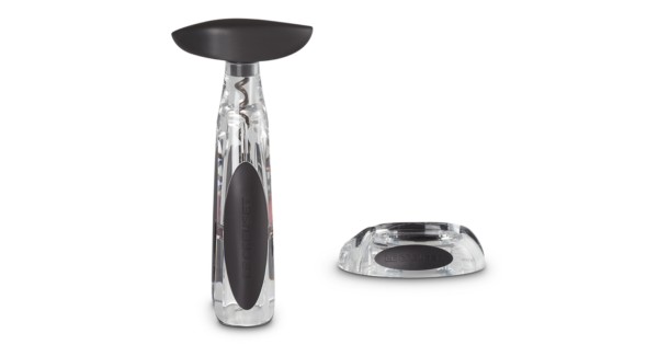 Tire-bouchon GS-200 Cristal Le Creuset et coupe-capsule transparent