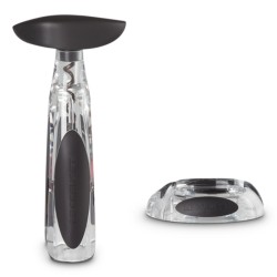 Tire-bouchon GS-200 Cristal Le Creuset et coupe-capsule transparent