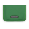 Détail du textile vert Bamboo de la gaine Le Creuset