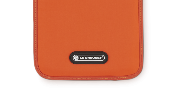 Détail du nylon orange du rafraîchisseur Volcanique