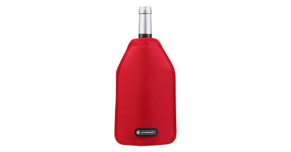 Rafraîchisseur WA-126 rouge Cerise sur une bouteille