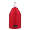 Rafraîchisseur WA-126 rouge Cerise sur une bouteille