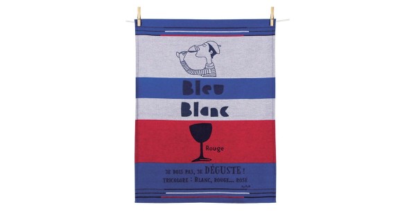 Torchon Bleu-Blanc-Rouge 50 × 70 cm - Moutet