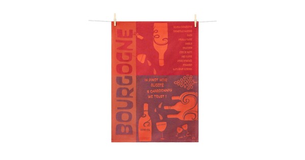 Torchon Bourgogne 50 × 70 cm - Moutet