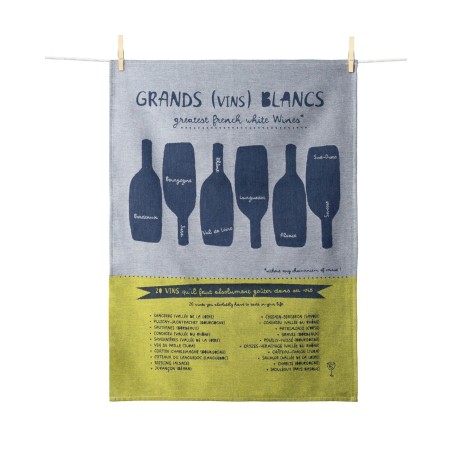 Torchon Grands Blancs 50 × 70 cm - Moutet