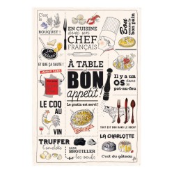 Torchon Cuisine française...