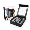 Coffret à vin Vin Bouquet ouvert avec sommelier, pompe à vide et deux bouchons