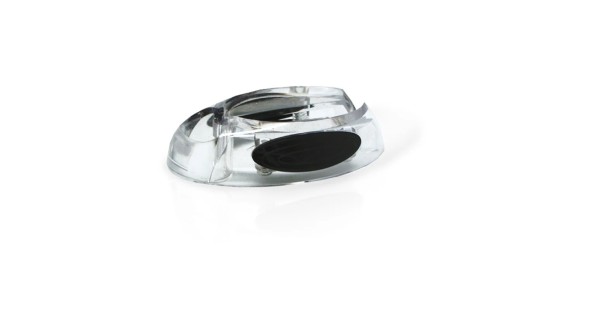 Coupe-capsule transparent Vin Bouquet avec zones de prise noires