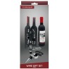 Emballage du coffret à vin bouteille cinq accessoires Vin Bouquet