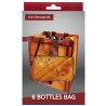 Emballage du sac porte-bouteilles six places Vin Bouquet