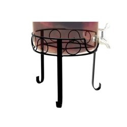 Support métallique Vin Bouquet sous le bocal distributeur de 8 L