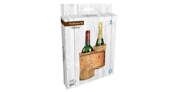 Emballage de la gaine rafraîchissante à décor liège Vin Bouquet
