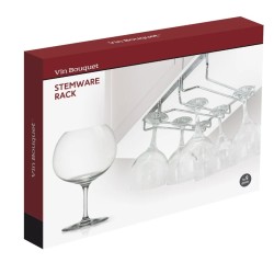 Emballage du rack suspendu pour neuf verres Vin Bouquet