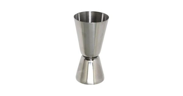 Doseur double à cocktail Vin Bouquet en inox de 25 et 50 ml