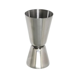 Doseur double à cocktail Vin Bouquet en inox de 25 et 50 ml