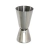 Doseur double à cocktail Vin Bouquet en inox de 25 et 50 ml