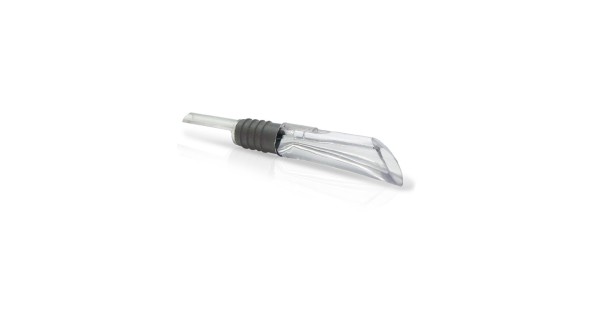 Verseur aérateur transparent Vin Bouquet avec embout souple