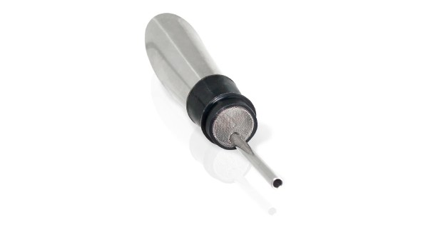 Verseur à vin Vin Bouquet en inox avec filtre et embout en silicone