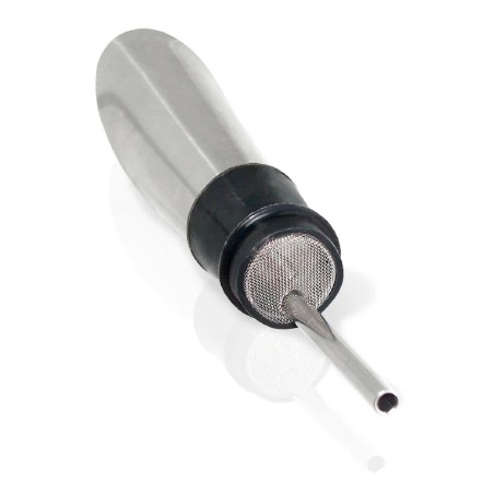 Verseur à vin Vin Bouquet en inox avec filtre et embout en silicone