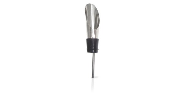 Verseur en inox Vin Bouquet avec tube et filtre visibles