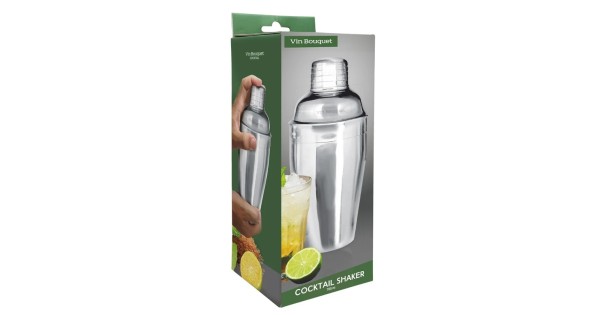 Emballage du shaker à cocktail Vin Bouquet en inox