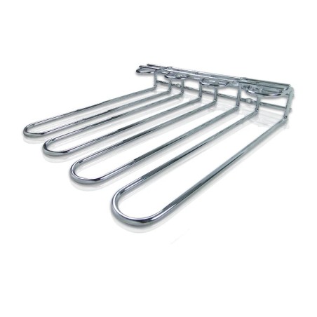 Rack à verres Vin Bouquet en inox à fixation murale ou suspendue