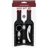 Emballage du petit coffret vin en forme de bouteille Vin Bouquet