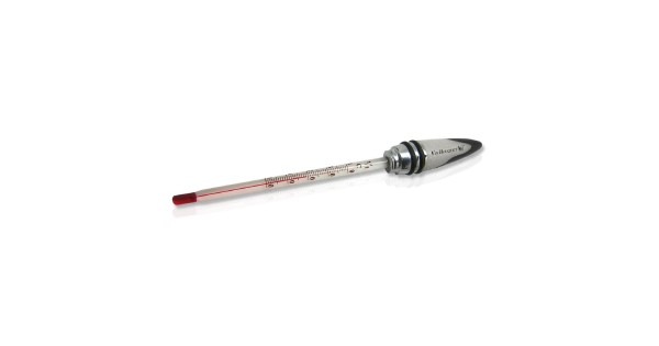 Thermomètre analogique à vin Vin Bouquet avec partie supérieure en ogive