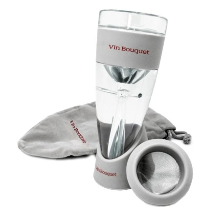 Aérateur à vin Vin Bouquet avec filtre amovible, socle et pochette