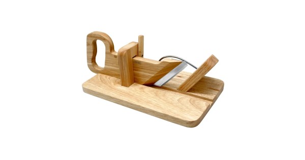 Guillotine Nerthus sans aliments, avec lame coulissante et poignée en bois