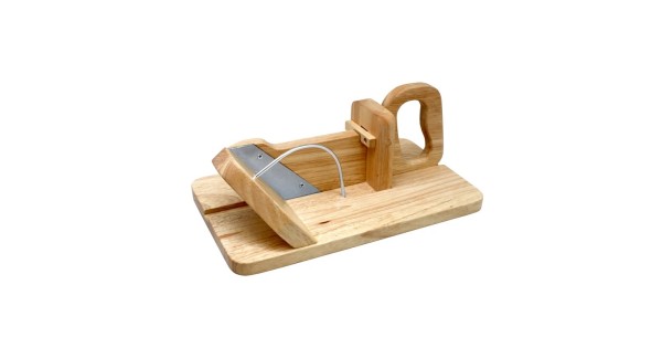 Guillotine à saucisson Nerthus, vue arrière du mécanisme