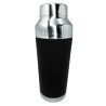 Shaker Vin Bouquet 700 ml en inox avec revêtement en caoutchouc noir