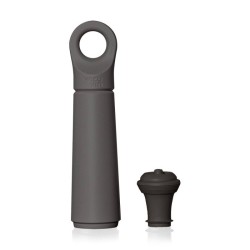 Pompe à vin Loop graphite Vacu Vin avec son bouchon