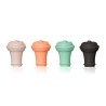 Quatre bouchons Loop Vacu Vin sable, terra, jade et graphite