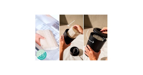 Mise au congélateur de la gaine du seau Elegant noir Vacu Vin