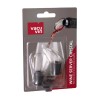 Blister des deux verseurs Wine Server Crystal Vacu Vin