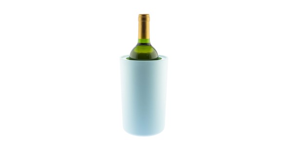 Seau refroidisseur Koala bleu pastel avec bouteille de vin
