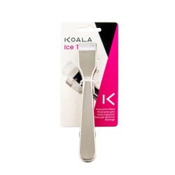 Pince à glaçons Koala en inox sur son emballage