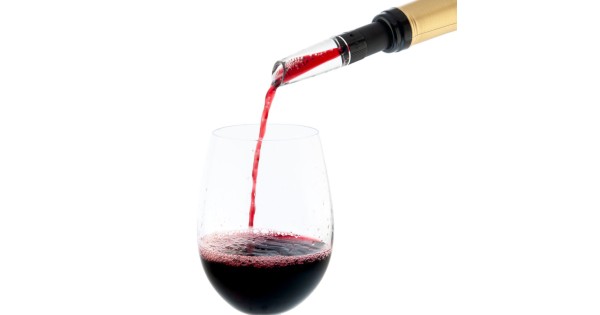 Service du vin rouge avec l’aérateur réglable Koala