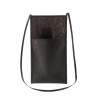 Porte-verre Koala en intissé noir avec cordon de cou