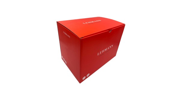 Boîte rouge Lehmann pour les verres Clément 36 cl