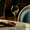 Verre Grand Champagne 40 cl Lehmann sur une table de restaurant