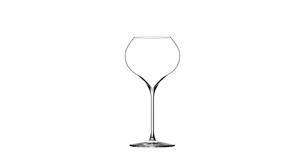 Verre Grand Blanc 54 cl Lehmann au calice arrondi, collection La Poétique
