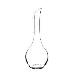 Carafe Grand Rouge Lehmann soufflée bouche avec long col biseauté