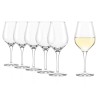 Lot de 6 verres Exquisit 35 cl Stölzle Lausitz avec schéma des dimensions