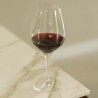 Verre Exquisit 48 cl Stölzle Lausitz rempli de vin rouge sur une table