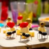 Pics Fourmis Kikkerland avec tomates, fromage et olives sur un plateau