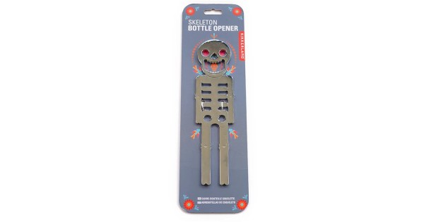 Cartonnette du décapsuleur Squelette Kikkerland